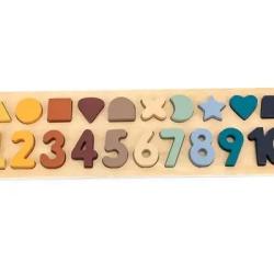 Une image pour le produit Puzzle Chiffres et Formes