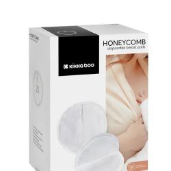 Une image pour le produit Coussinets d'Allaitement Jetables en nid d'abeille 25 pièces