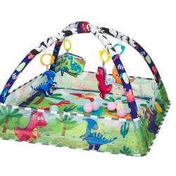 Une image pour le produit Tapis de jeu Dino Forest avec 18 balles