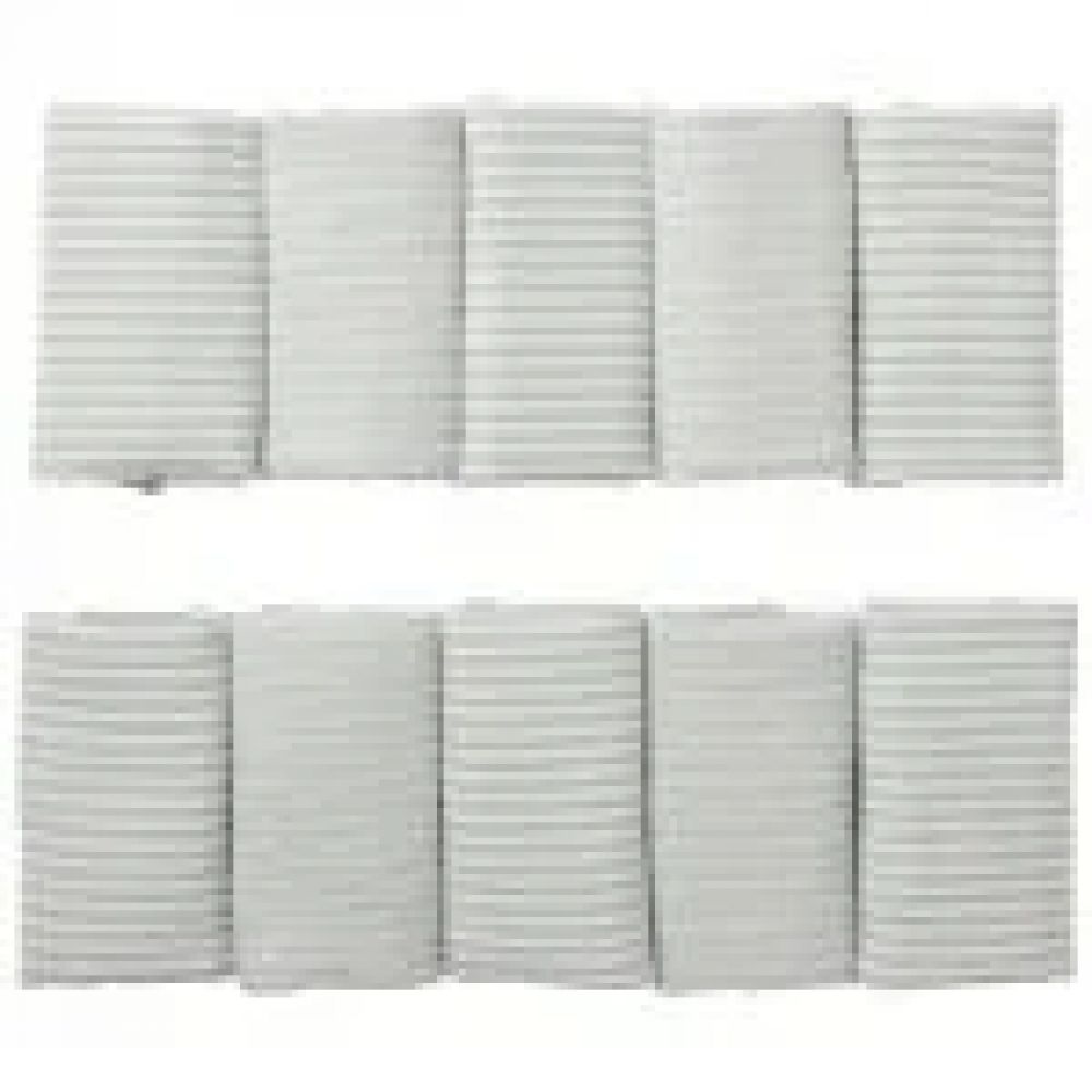 Une image pour le produit Tour de Lit Modulable & Respirant Rayé Vert de Gris Soft Stripes