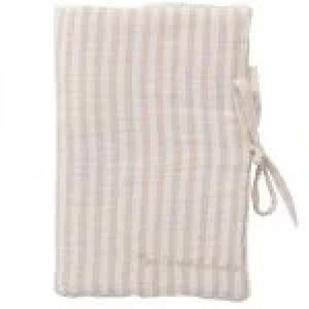 Une image pour le produit Protège-Carnet de Santé Rayé Beige Soft Stripes