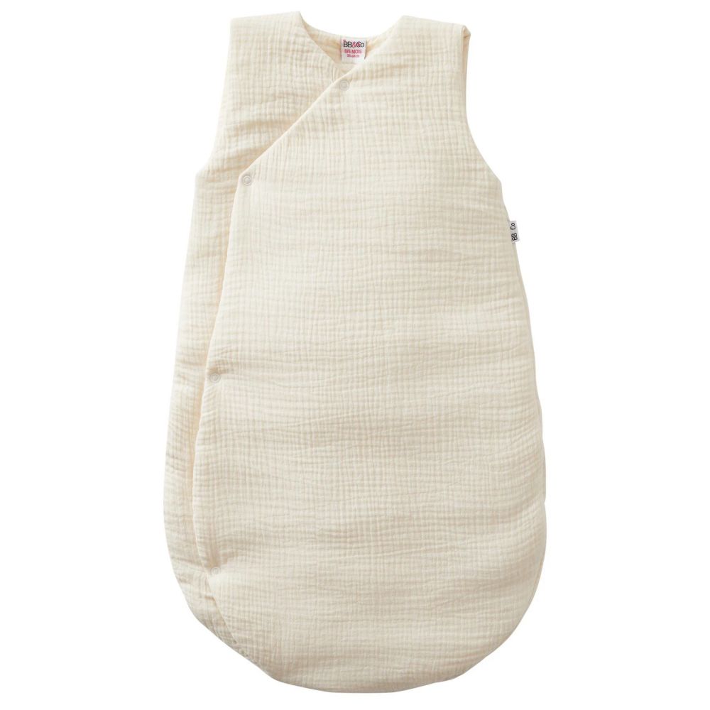 Une image pour le produit Gigoteuse Forme Kimono Gaze de Coton 6-18M Mousse de lait Mix & Match