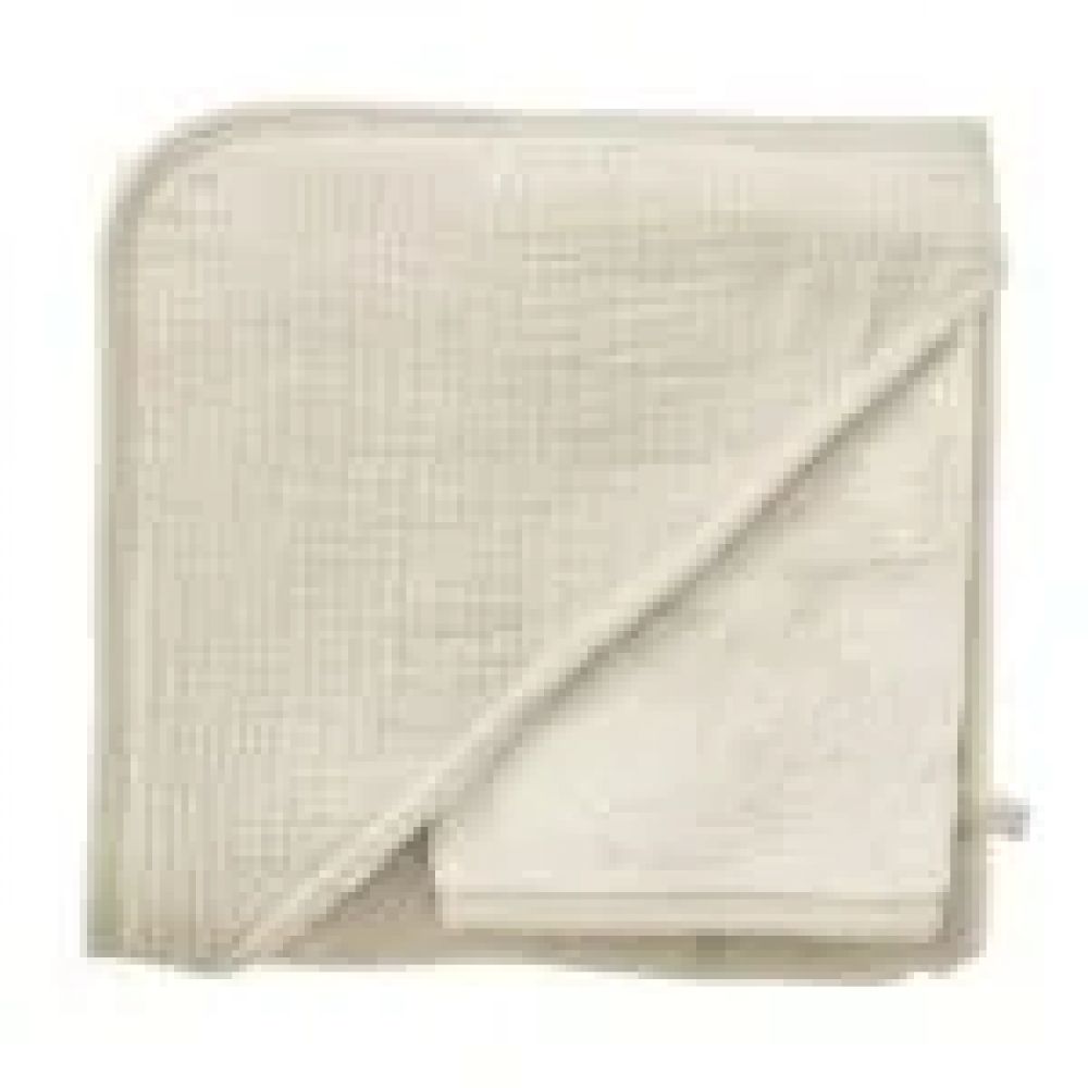 Une image pour le produit Cape de Bain + Gant en Bambou & Gaze Mousse de Lait – Mix & Match